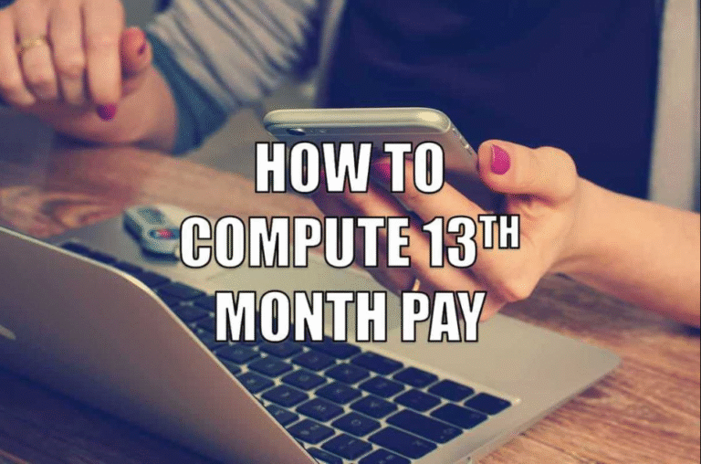 how to compute 13th month pay