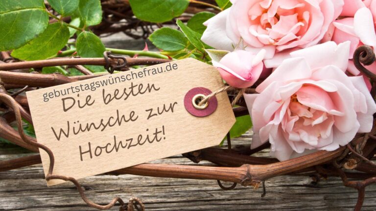 glückwünsche zur hochzeit